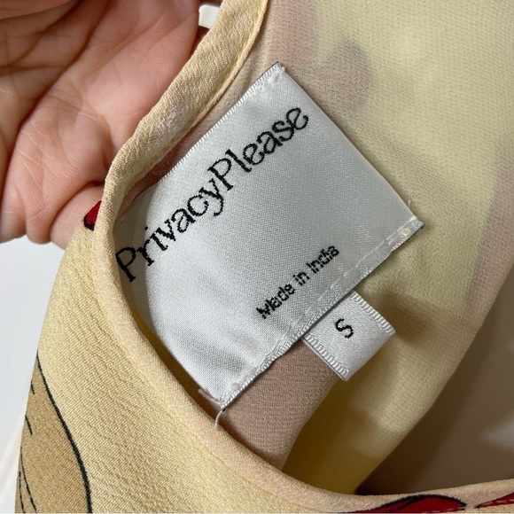 Privacy Please Ozark Mini Dress in Sand/Poppy 453 - Picture 7 of 11